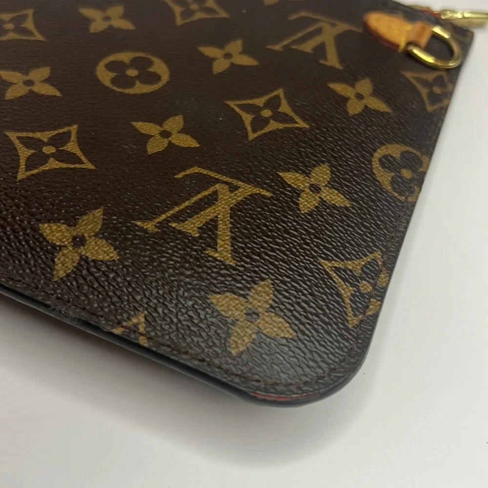 Louis Vuitton Neverfull Pochette Monogram Cherry - Picture 7 of 15